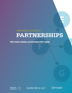 Weaving Successful Partnerships: When Funders, Evaluators, and Intermediaries Work Together